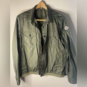 Moncler Dark Olive Lightweight Bomber